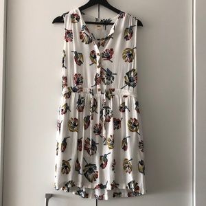 Lespard Flower Print Dress